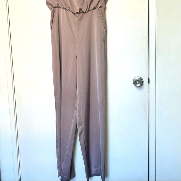 SOLD Trina Turk NWT Asume Jumpsuit in Champagne- Size 10 - Picture 8 of 15